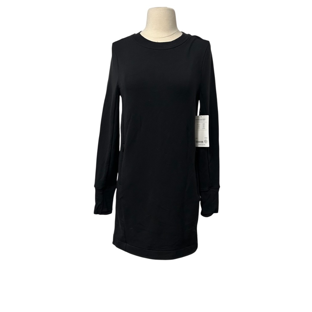 Athleta Women's Coaster Luxe Sweatshirt Dress Size XS P Style #659310 - Picture 4 of 10